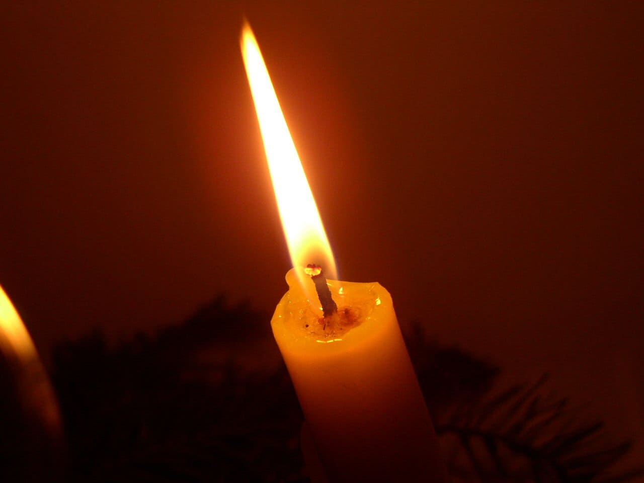 Bougie allumee - consultation spirituelle